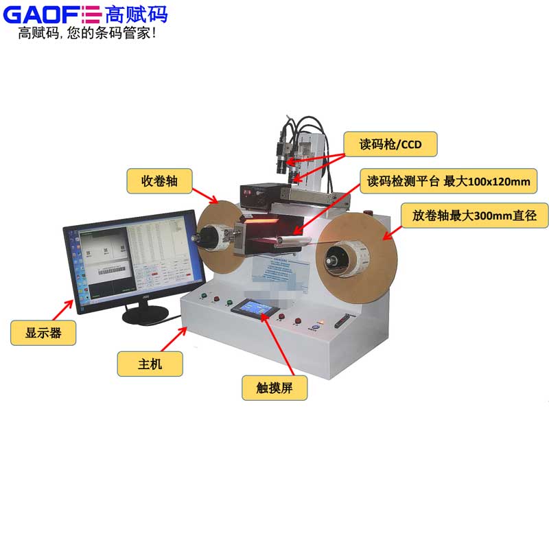 二維碼標(biāo)簽檢測(cè)儀 防錯(cuò)防呆防重碼檢測(cè)系統(tǒng) 標(biāo)簽殘缺污點(diǎn)檢測(cè) 高賦碼